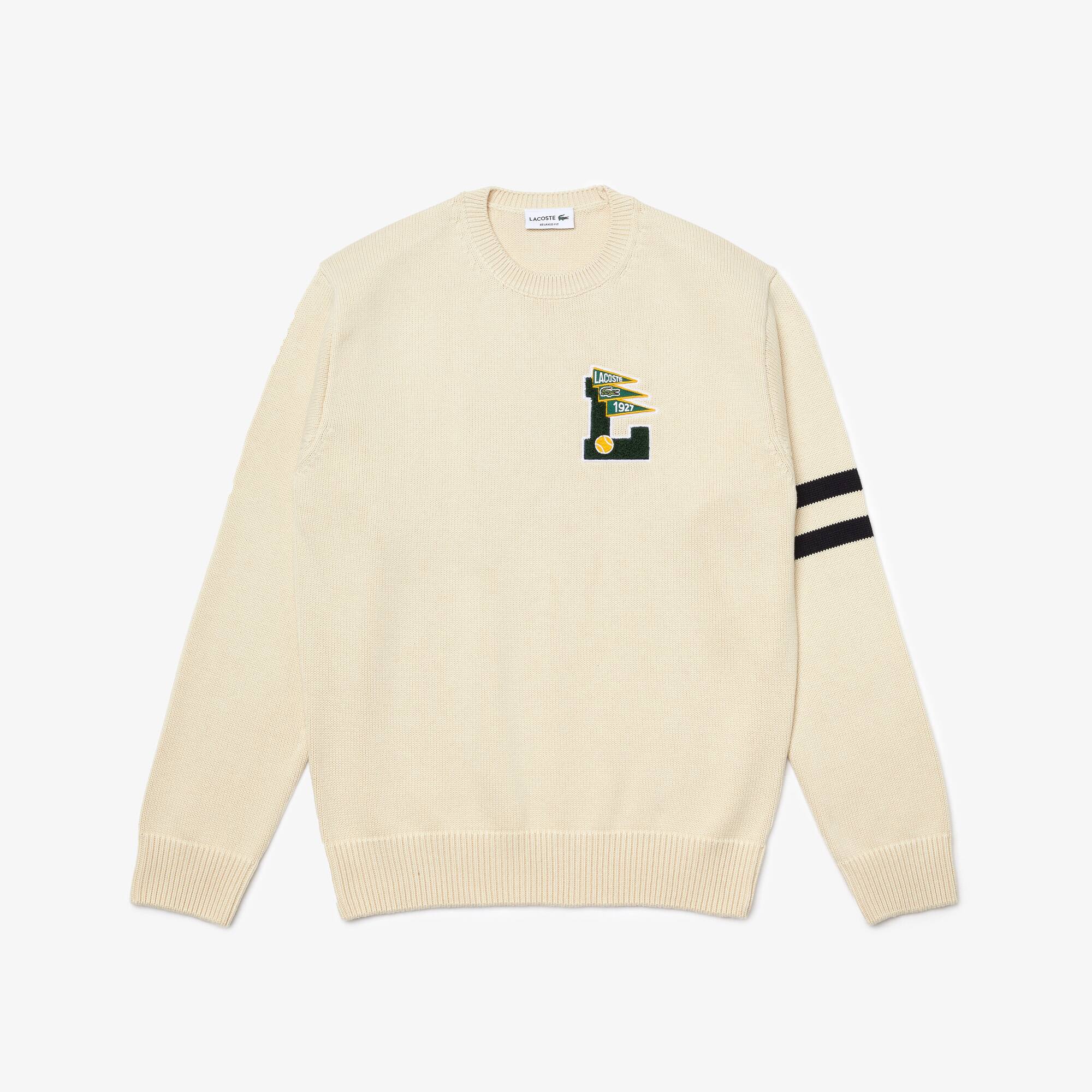 lacoste lambswool sweater