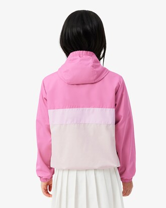 Unisex Hooded Diamond Taffeta Windbreaker