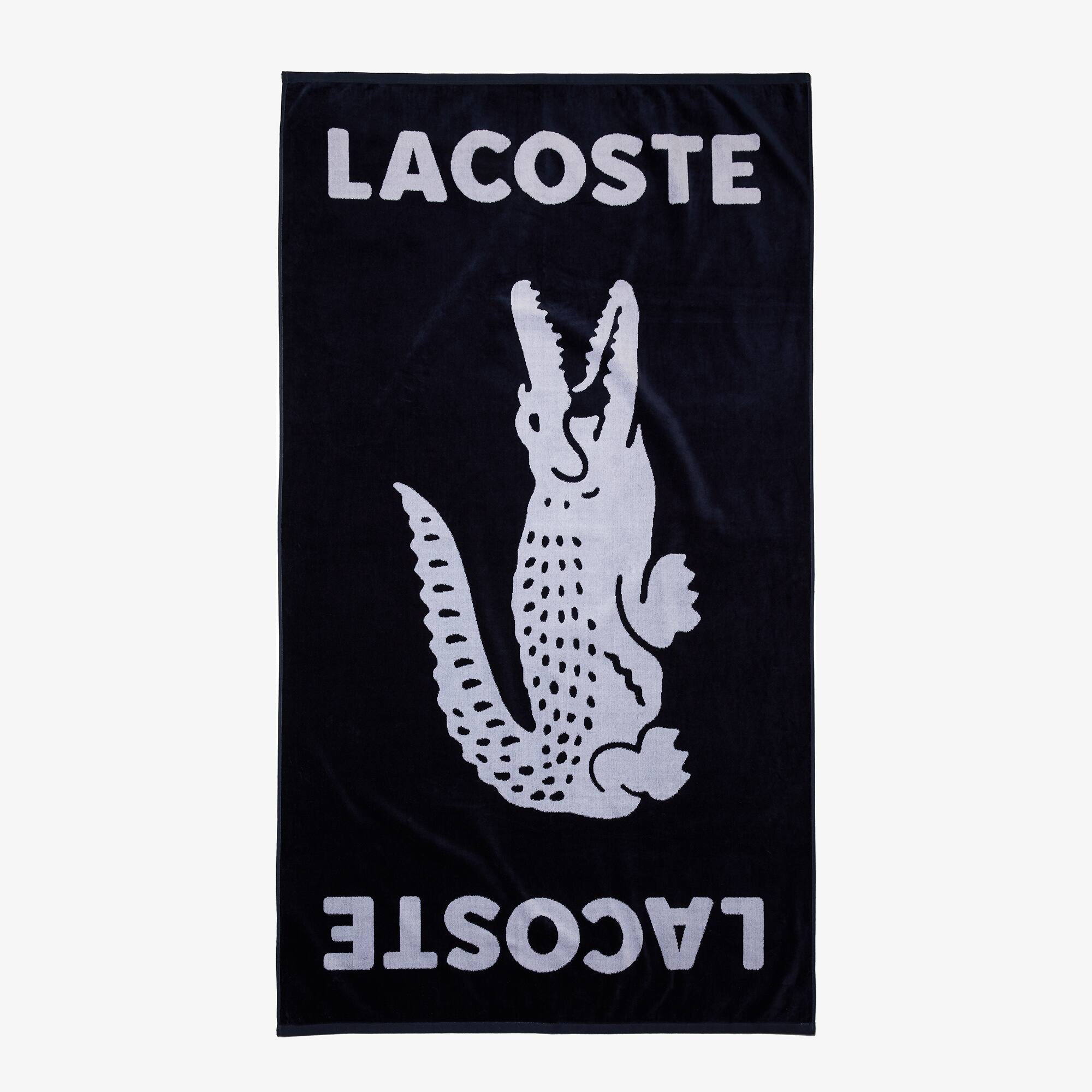 lacoste beach towel