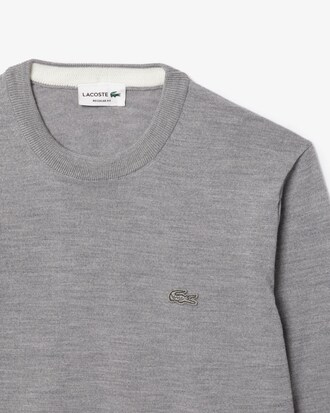 Merino Wool Crew Neck Sweater