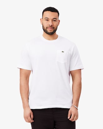 Cotton T-shirt with Breast Pocket