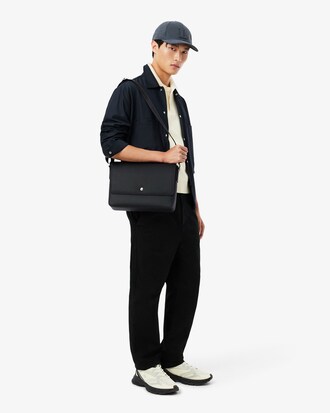 Large Langon Petit Piqu&eacute; Messenger Bag