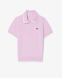 Short Sleeved Polo Collar Golf Sweater