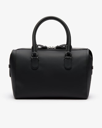 Women's Daily Classic Coated Piqu&eacute; Canvas Boston Bag