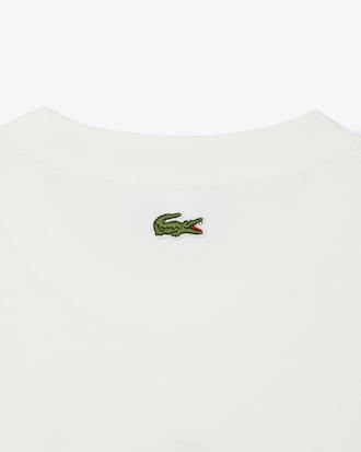 Long Sleeved Lacoste Print T-shirt