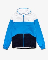 Men's Lacoste SPORT Hooded Colourblock Tennis Jacket