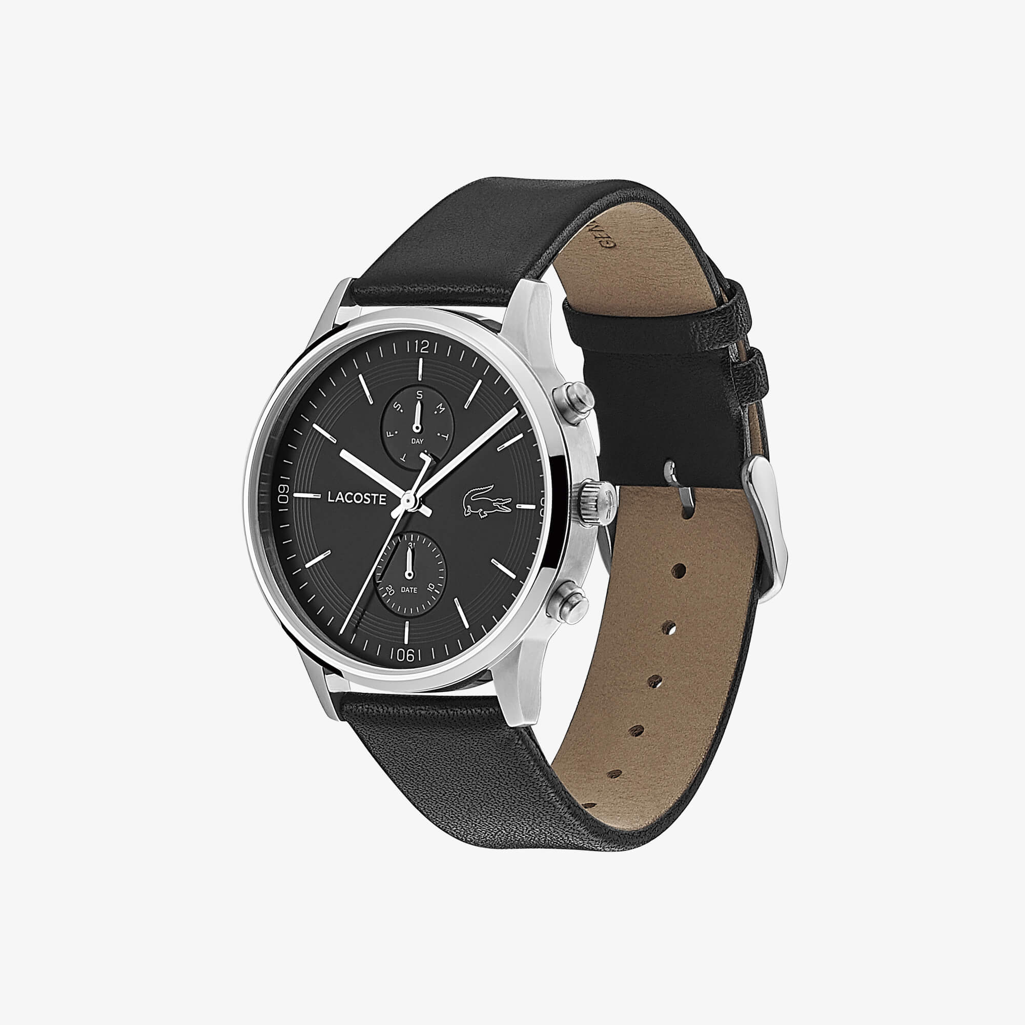 lacoste watch leather strap