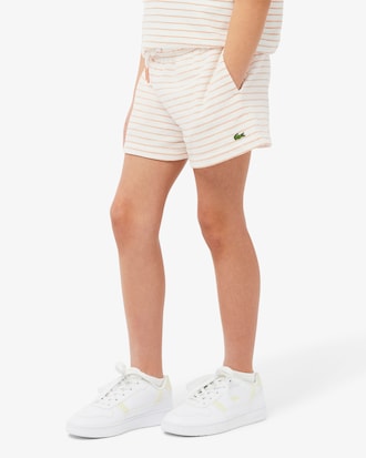 Striped Terry Shorts