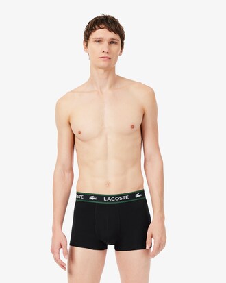 3-Pack Stretch Jersey Branded Trunks