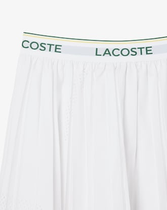 Asymmetric Pleated Midi Skirt