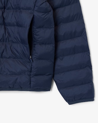 Water-Repellent Down Windbreaker