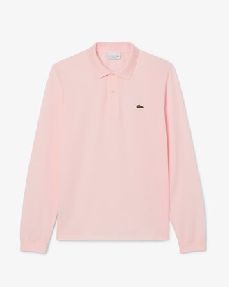 Classic Fit Long Sleeved L.12.12 Polo Shirt