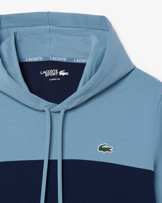 Sport Zipped Colour-Block Hoodie