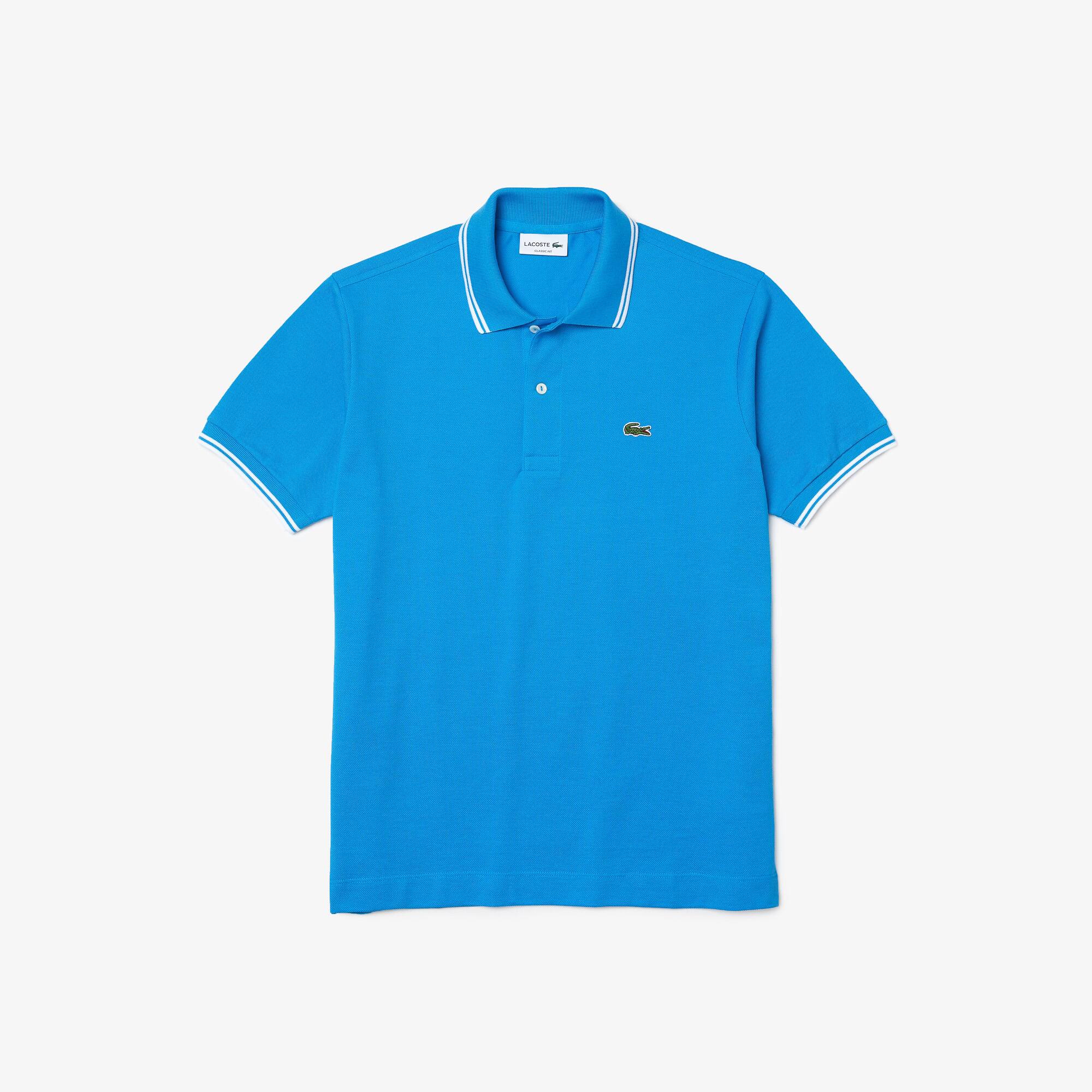 lacoste turquoise polo
