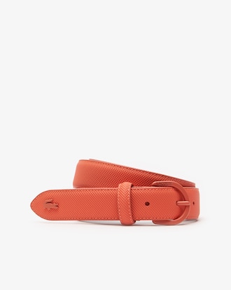 Women's L.12.12 Concept Tongue Buckle Monochrome Petit Piqu&eacute; Belt