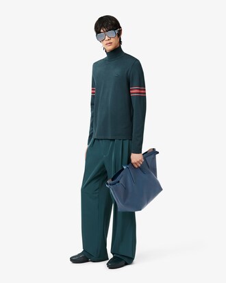 Runway Grain Leather Tote Bag