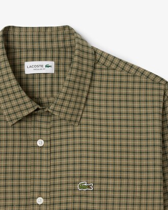 Regular Fit Plaid Flannel Shirt