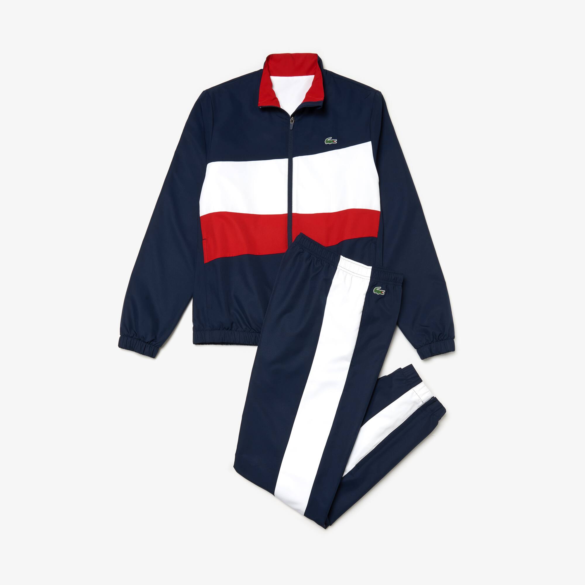men lacoste sweatsuit