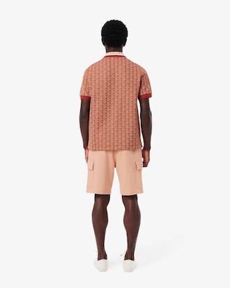Cotton Fleece Cargo Shorts