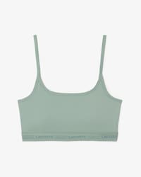 Scallop Band Microfiber Bralette
