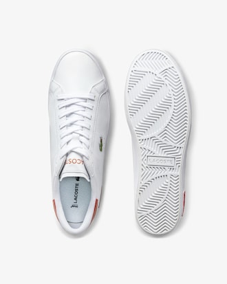 Men's Powercourt Leather and Synthetic Trainers