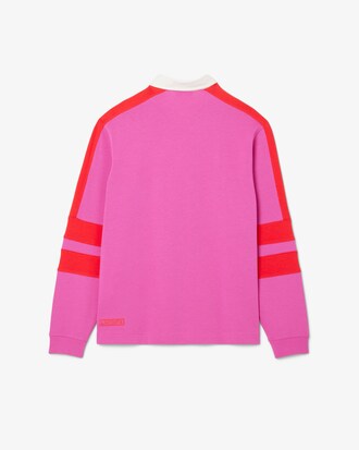 Classic Fit Colour-Block Rugby Polo Shirt