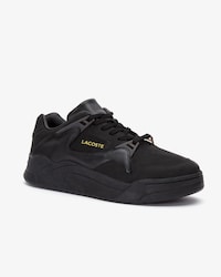 Men&rsquo;s Court Slam Nubuck Leather Trainers