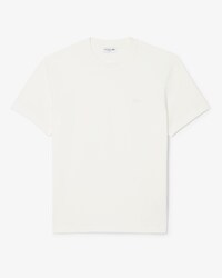 Ribbed Neck Petit Piqu&eacute; T-shirt