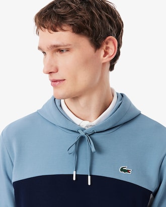 Sport Zipped Colour-Block Hoodie