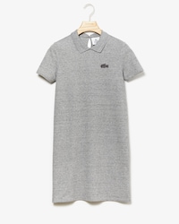 Women's Lacoste LIVE Back Opening Stretch Mini Piqu&eacute; Polo Dress