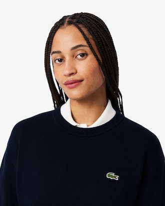 Moss Stitch Cotton Sweater
