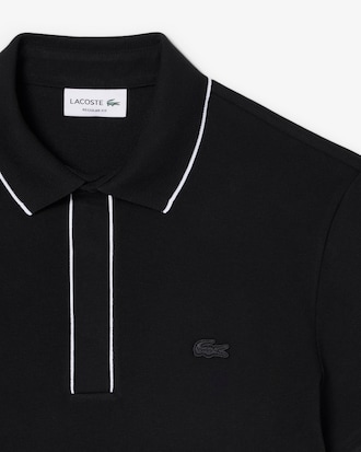 Regular Fit Paris Stretch Piqu&eacute; Polo Shirt