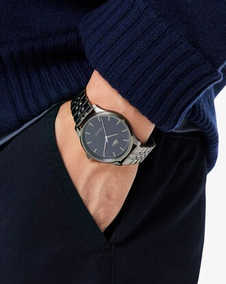 Lisbon Ion-Plated Stainless Steel Watch