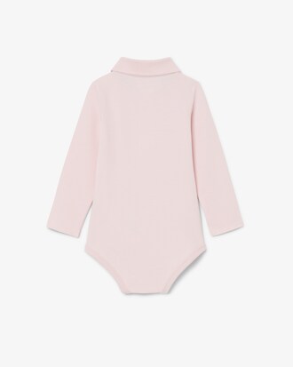 Infants&rsquo; Long Sleeved Piqu&eacute; Bodysuit