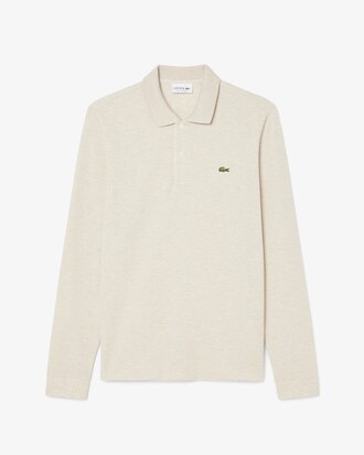 Classic Fit Long Sleeved L.12.12 Polo Shirt
