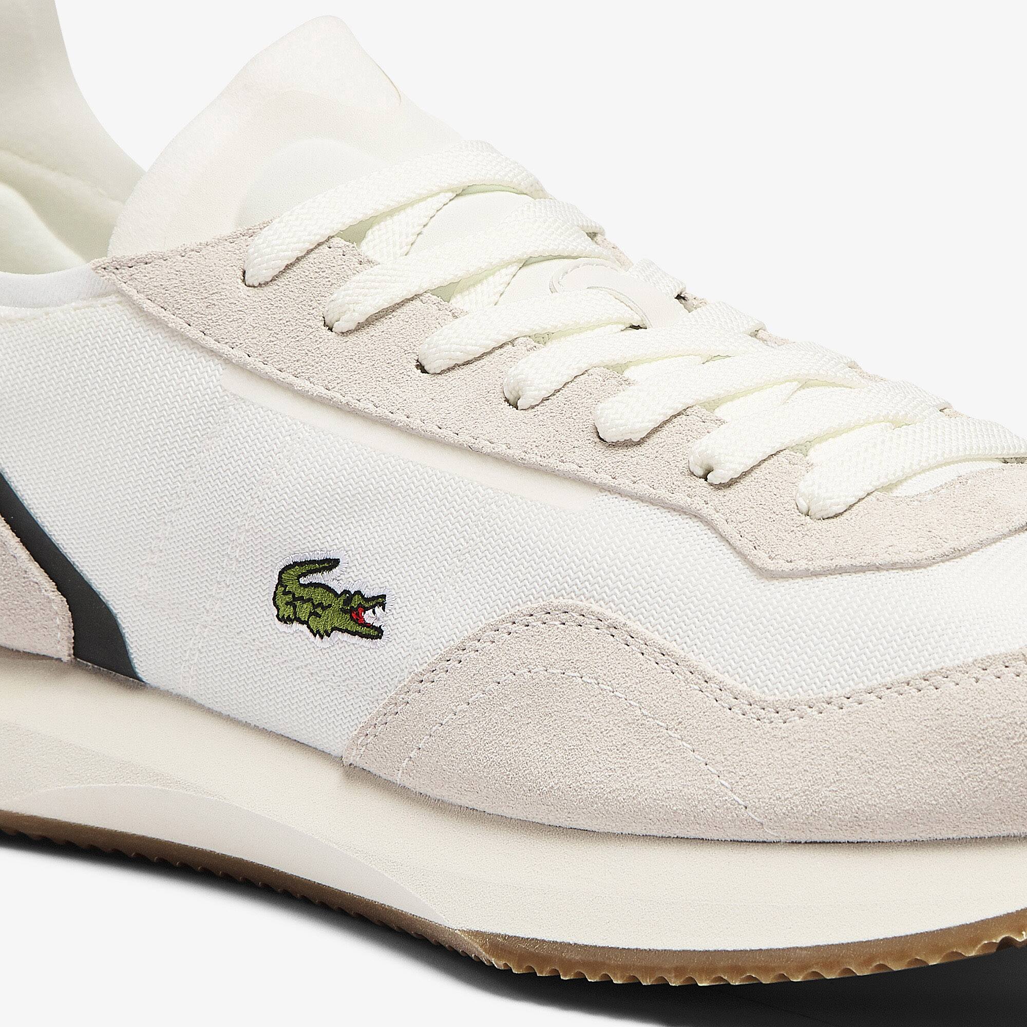 Men's Match Break Textile and Suede Trainers | LACOSTE