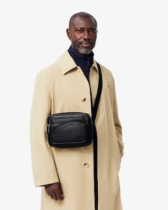 Angy Grain Leather Reporter Bag