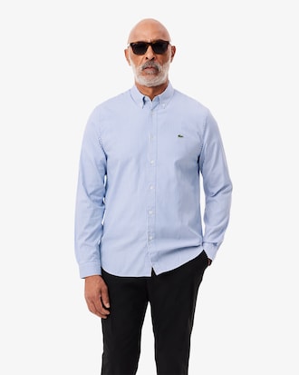 Regular Fit Striped Cotton Shirt