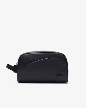 Angy Grain Leather Toiletry Bag