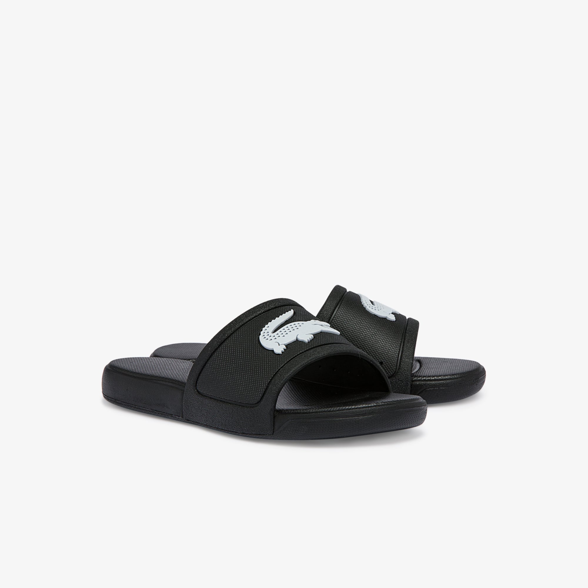 lacoste slip on sandals