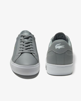 Men's Powercourt Leather and Synthetic Trainers