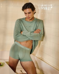 3-Pack Branded Stretch Jersey Trunks