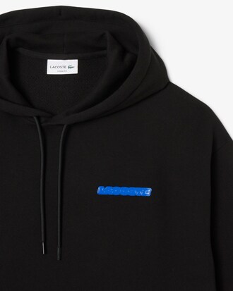 Loose Fit Print Hoodie