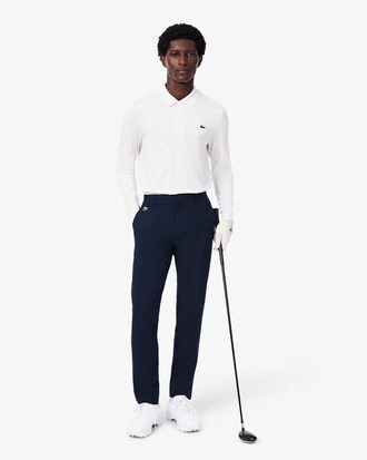 Regular Fit Ultra Dry Long Sleeved Golf Polo Shirt