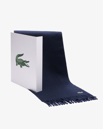 Woven Wool and Cashmere Scarf