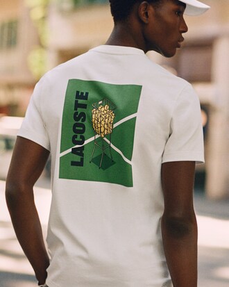 Ultra Dry Printed Tennis T-shirt