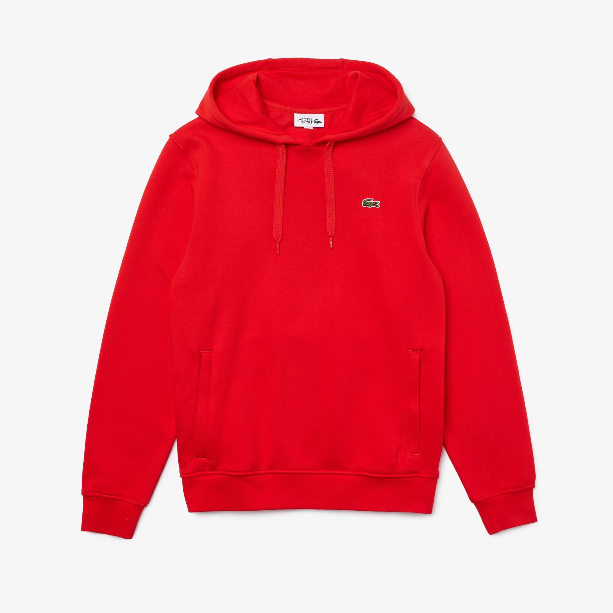 lacoste sport grey hoodie