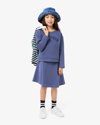 Elastic Waist Interlock Skirt
