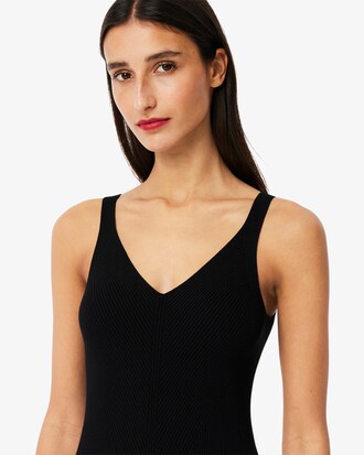 Long Seamless Ribbed Dress