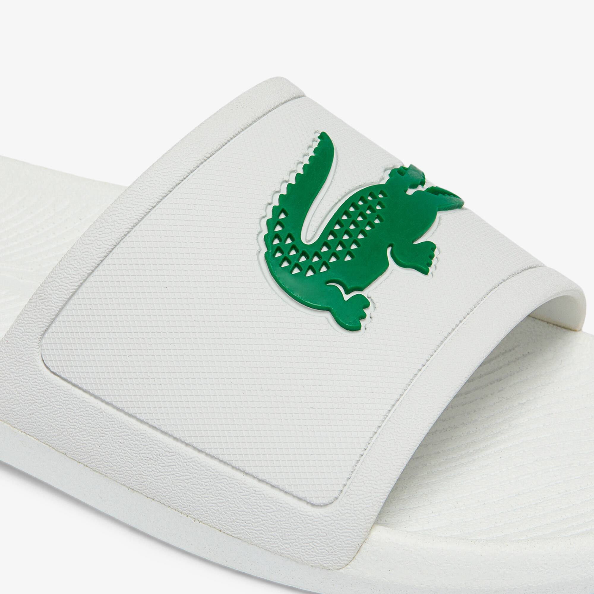 lacoste sliders green